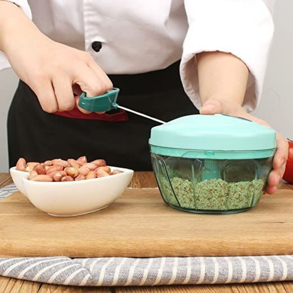 Manual Vegetable Chopper with Pull Thread